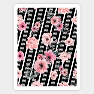 Pink flowers Sticker